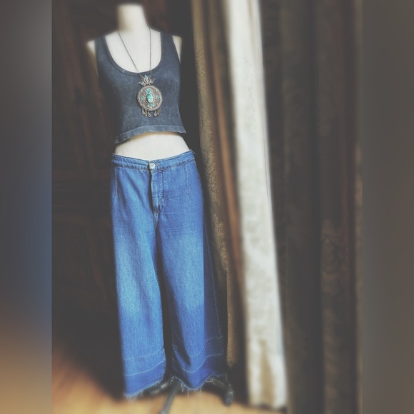 Anthropology Jeans High Rise Raw Edge - Picture 15 of 15